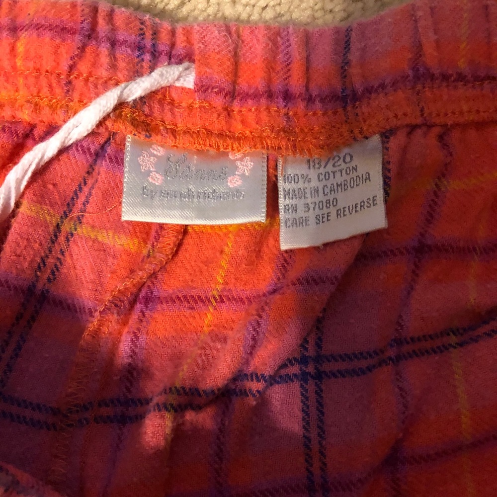 Women’s size 18/20 flannel pajama pants